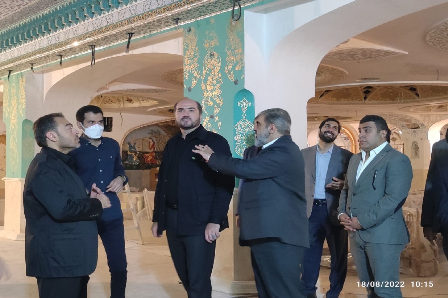 استاندار تهران از پروژه ساخت 2 هتل 5 ستاره بازدید کرد